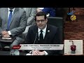 Francisco Domenech rinde cuentas ante Comisión Total del Senado