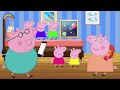 Five Little Peppa Pigs Jumping On the Bed Nursery Rhymes for Kids