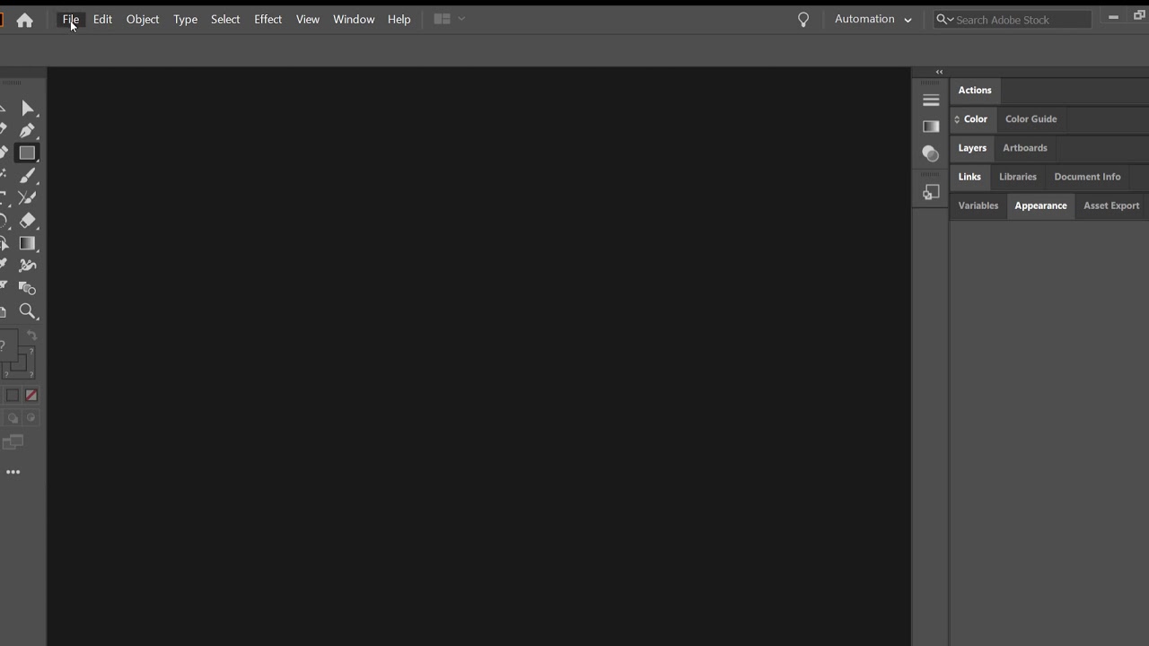 how to draw some shapes in Adobe Illustrator 2020 - YouTube