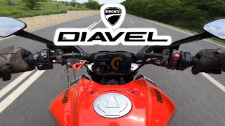 Ducati Diavel V4 - Test Rde - HQ Engine Sound