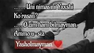 Ishqdan senga xar aytar sozim ❤