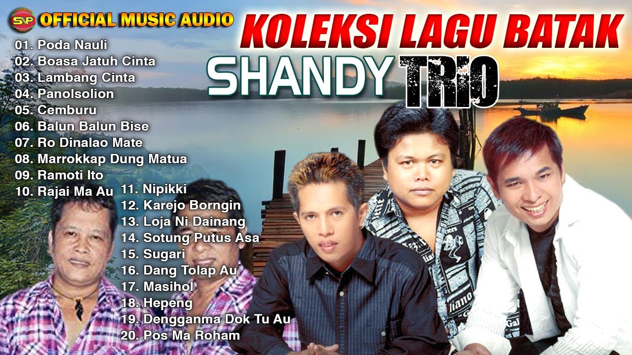 Album Emas Shandy Trio - Koleksi Lagu Batak Terbaik | Pop Batak (Official Music Audio)