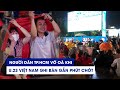 Người dân TP.HCM vỡ oà trong mưa khi U.23 Việt Nam ghi bàn gần phút chót