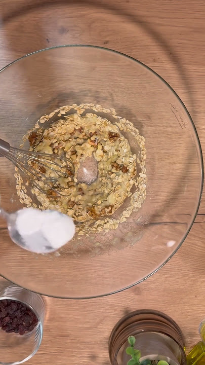 🍪💪🏻Easy Healthy Oat Cookies #vegan#recipe #healthyfood#shortvideo#germany#turkey#worldnews#reels