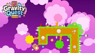Gravity Quest (by SLG Developers) - free offline puzzle-platformer for Android - gameplay.