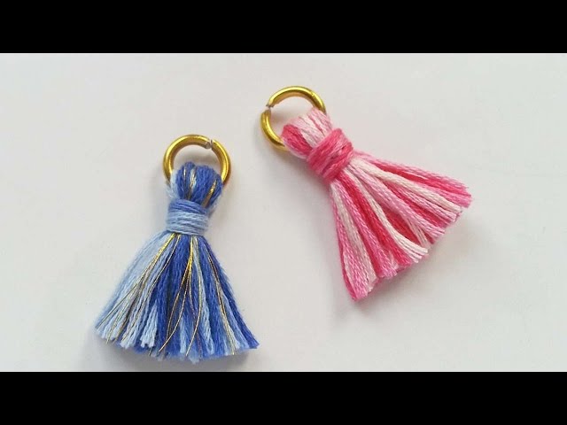 HOW to MAKE a TASSEL - DIY Easy Simple TASSELS Tutorial 