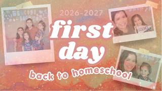 First Day of Homeschool | 7th Grade, 4th Grade, Pre-Kindergarten, Toddler | 2026-2027 @OdetoAbode