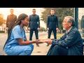 Black Nurse Helped an Old Man Daily — One Day, Mafia Boss Men Knocked at Her Door