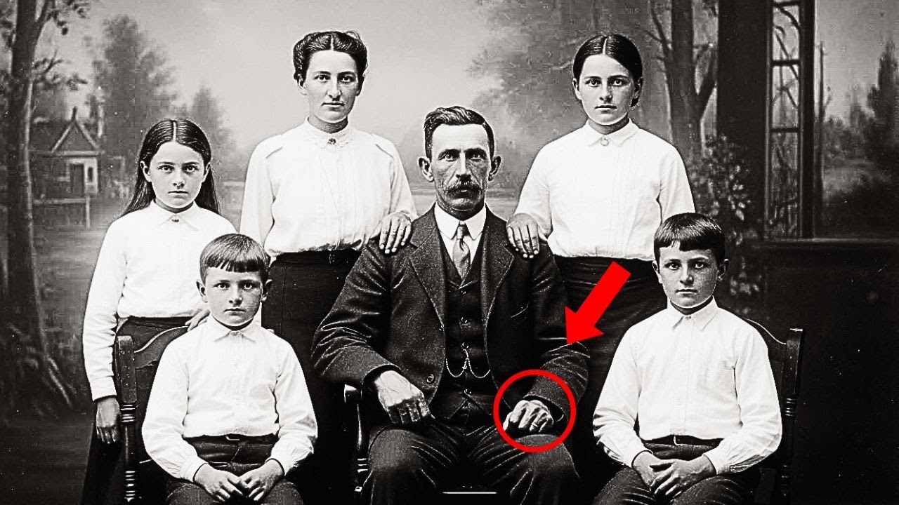 This 1909 Portrait Appears Harmless — Until Experts Zoom In on the Father's Hand