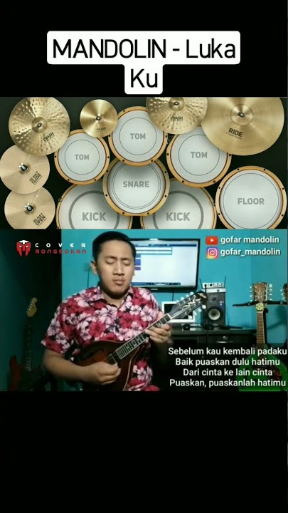 ada indianya gitu lhoe 😯 #mandolincover #shorts #realdrum #lukaku