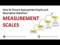 Measurement Scales | Choice of Appropriate Graphs and Statistics