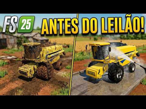 ABANDONED FARM in Farming Simulator 25! Our machines really needed a good wash