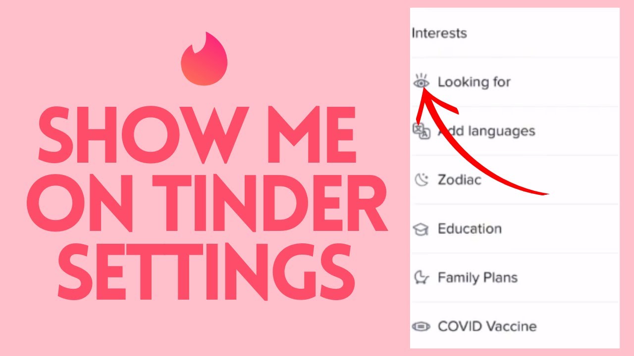 How to Show Me on Tinder Settings 2024 | Tinder Tutorial