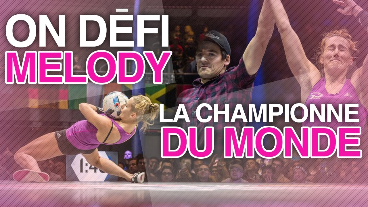 MÉLODY DONCHET RÉALISE DES DÉFIS INCROYABLES !