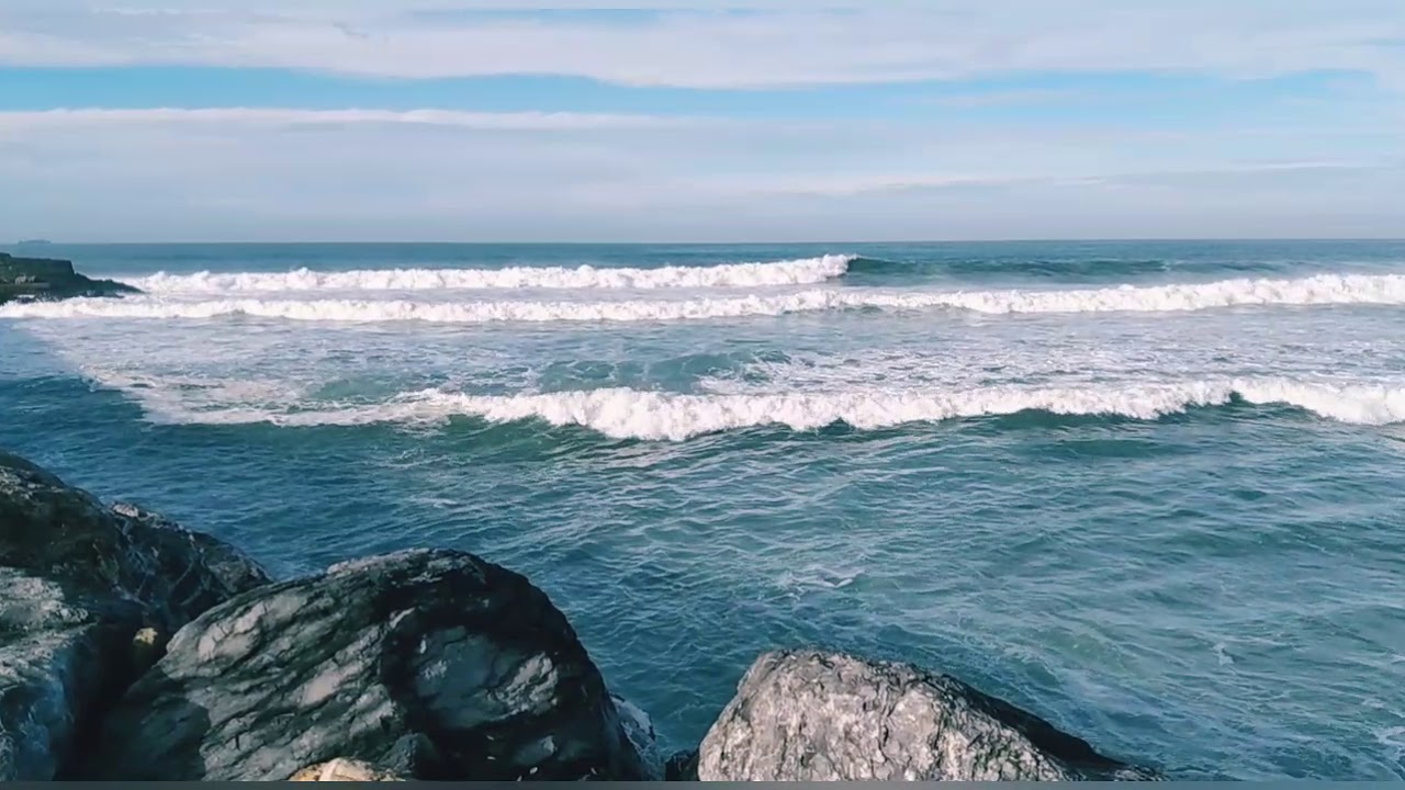 جماليةالبحر🌊 وروعة أصوات الأمواج للاسترخاء والتأمل💙💙