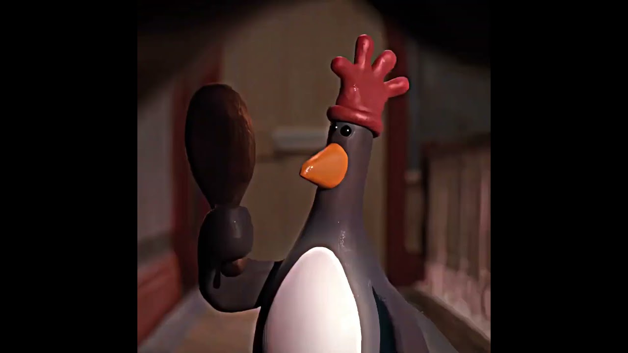 Feathers McGraw cameo in Chicken Run 