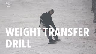 Weight Transfer Drill | Better carving control