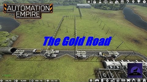 Wolf Plays Automation Empire Episode 7 Setting up gold