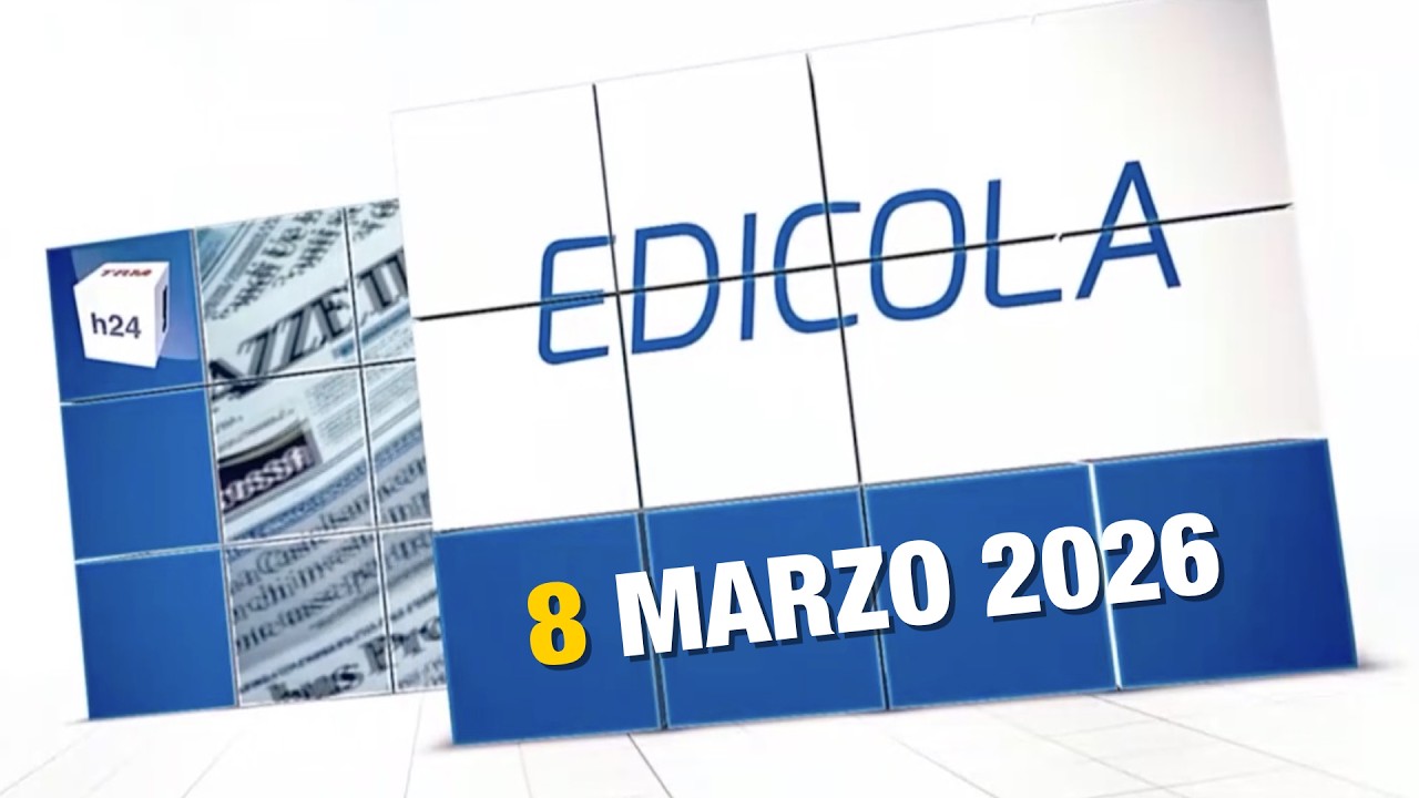 Rassegna Stampa 8 Marzo 2026. A Cura di Luca Scattarella