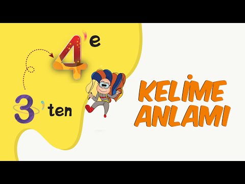 Kelime Anlamı | 3&rsquo;ten 4&rsquo;e Hazırlık Kampı