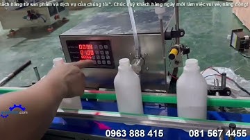Máy chiết rót bơm nhu động một vòi tự động