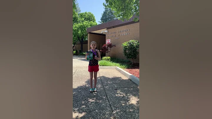 2023 06 03  Josephine Finnie received book and summer reading medal - Ranch Cordova Branch Library