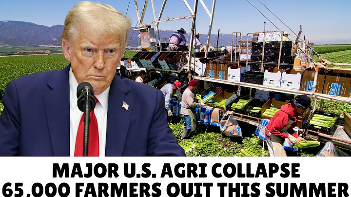 Disaster for U.S. as 65,000 Farmers Quit. 10 States That Will Collapse First After This Happened