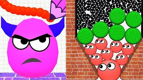 DRAW TO SMASH vs HIDE BALL - All Levels New UPDATE Satisfying gameplay Walkthrough Part 3