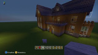 minecraft manor house tutorial Xbox 360