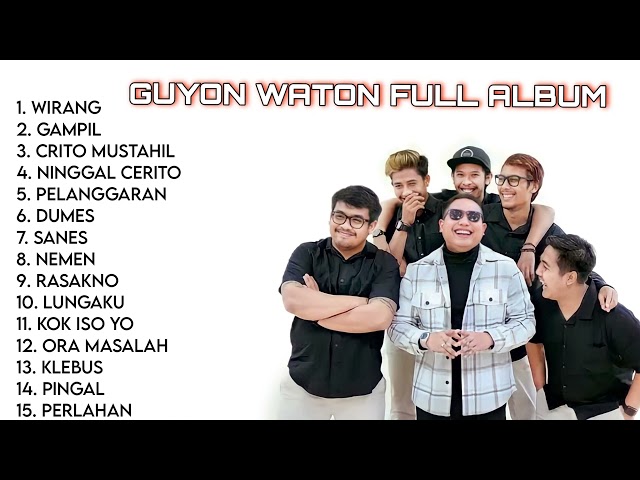 GUYON WATON FULL ALBUM || TERBARU 2024 class=