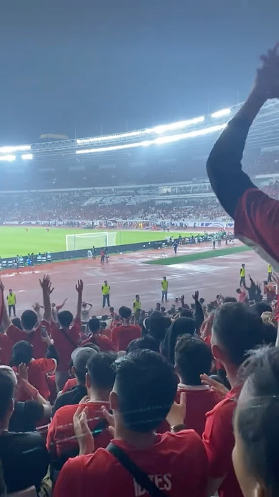 Momen Takbiran di GBK Indonesia vs China #timnas #timnasday #indonesiavschina #timnasindonesia