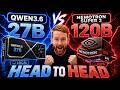 Qwen3.6 27B vs Nemotron Super 3 120B | Head-to-Head