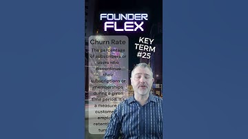 Founder Flex #25 - Churn Rate