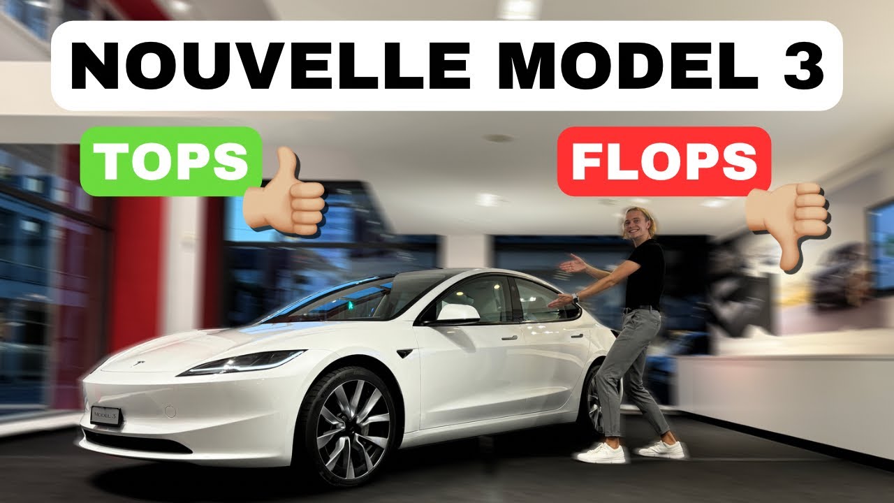 La Tesla Model 3 (2024) dans les moindres détails ! TOPS et FLOPS 