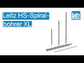 Hsspiralbohrer xl  der experte fr tiefe bohrungen in massivholz