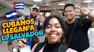 CUBANOS LLEGAN A EL SALVADOR 🇸🇻💖🇨🇺 UN SUEÑO CUMPLIDO 🤯 ADIOS CUBA✈️😭