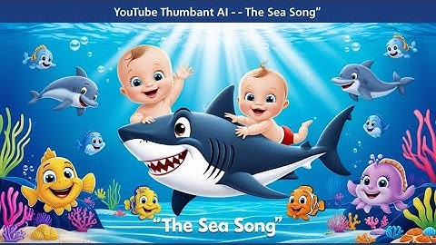 "🐠 Dive into Fun! Catchy Sea Song for Kids | Learn with Nursery Rhymes 🌊🎶"