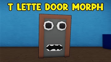 UPDATE - How To Find T LETTER DOOR MORPH in Find The Backrooms Morphs