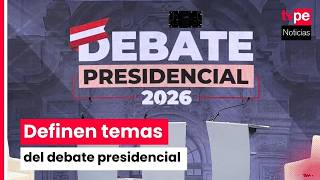 JNE define ejes y formato del debate entre Keiko Fujimori y Roberto Sánchez