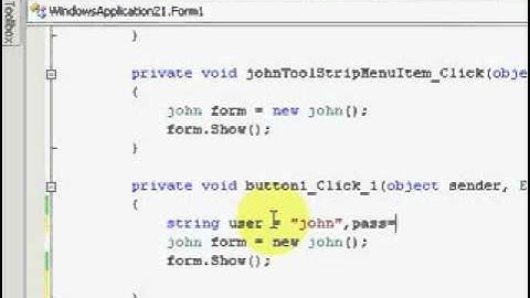 c# tutorial part 7 password