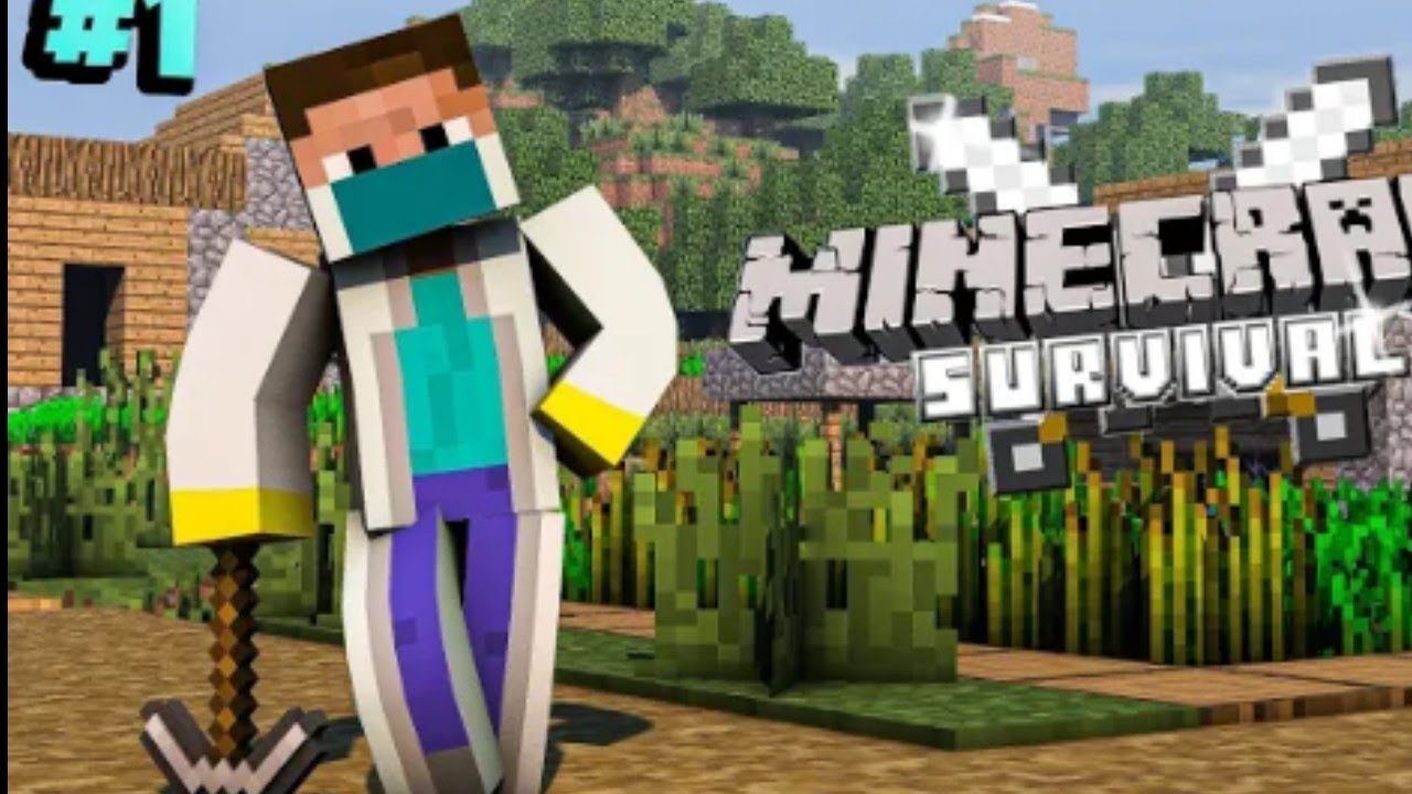 Minecraft 100 days in Minecraft survival part 1 live
