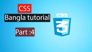 web design css bangla tutorial  | part4 | concept of css padding , margine, css font |