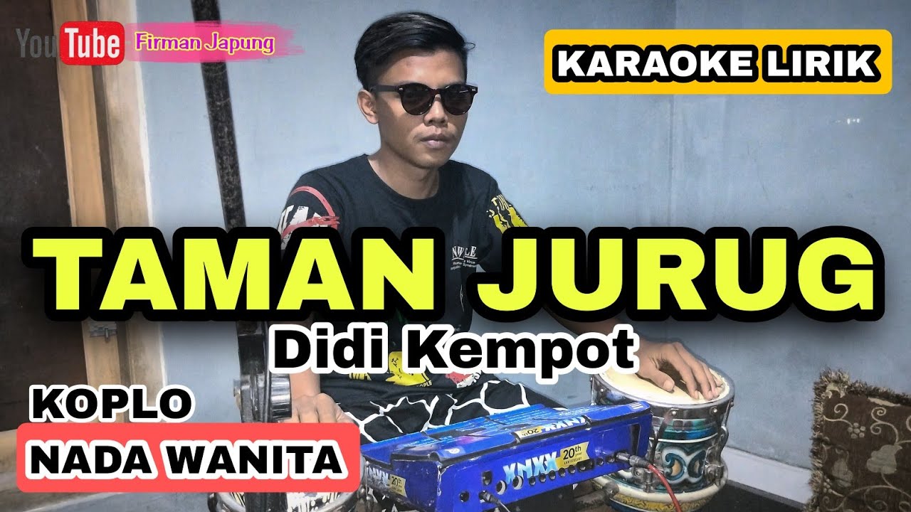TAMAN JURUG - SHINTA ARSINTA (KARAOKE LIRIK) NADA WANITA