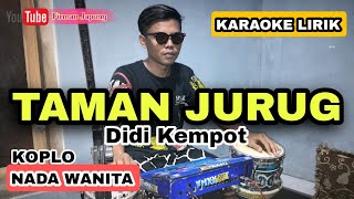 TAMAN JURUG - SHINTA ARSINTA (KARAOKE LIRIK) NADA WANITA