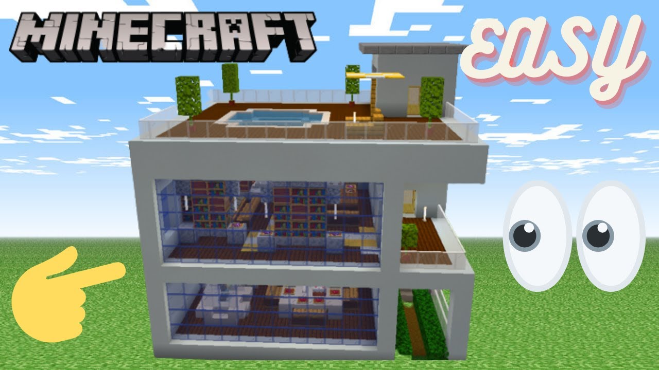 BRAND NEW EASY "STARTER HOUSE'', [ EP-2]  HOW TO BUILD IN MINECRAFT.