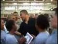 Barack Obama Drains 2nd, 3 pointer 4 the Troops, B...