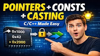 Pointers & Const in C/C++ Explained | Master Pointer Casting, Const Correctness & Memory Safety