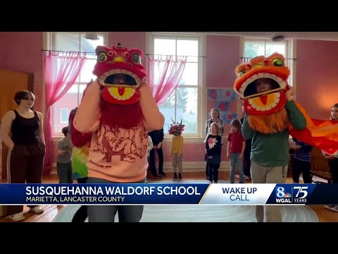 Happy New Year! Susquehanna Waldorf School share a Wake Up Call for WGAL News 8 Today