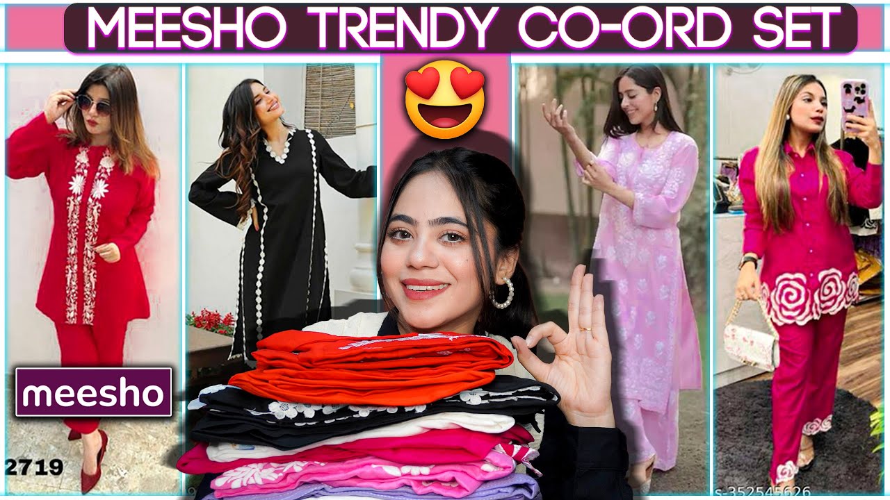 Meesho Trendy & Affordable Co-ord Sets, starting at ₹480 only