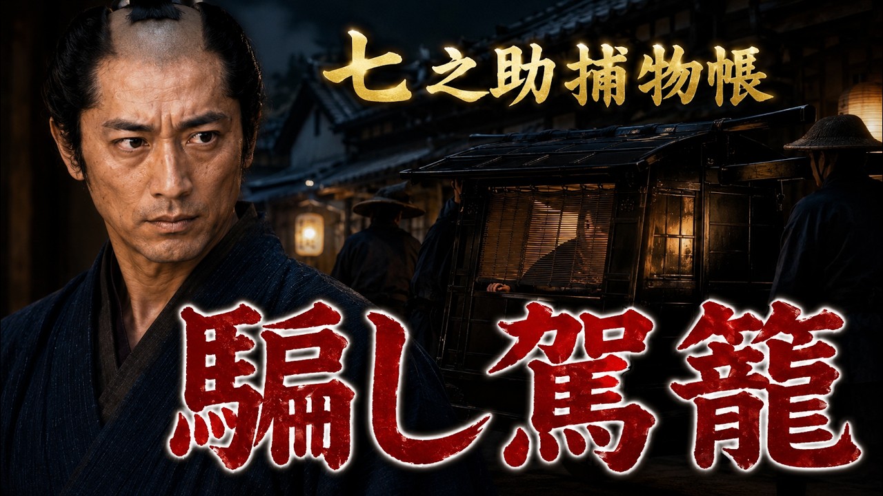朗読一人でドラマ】七之助捕物帳「きつね駕籠 復刻版」｜作業用・睡眠